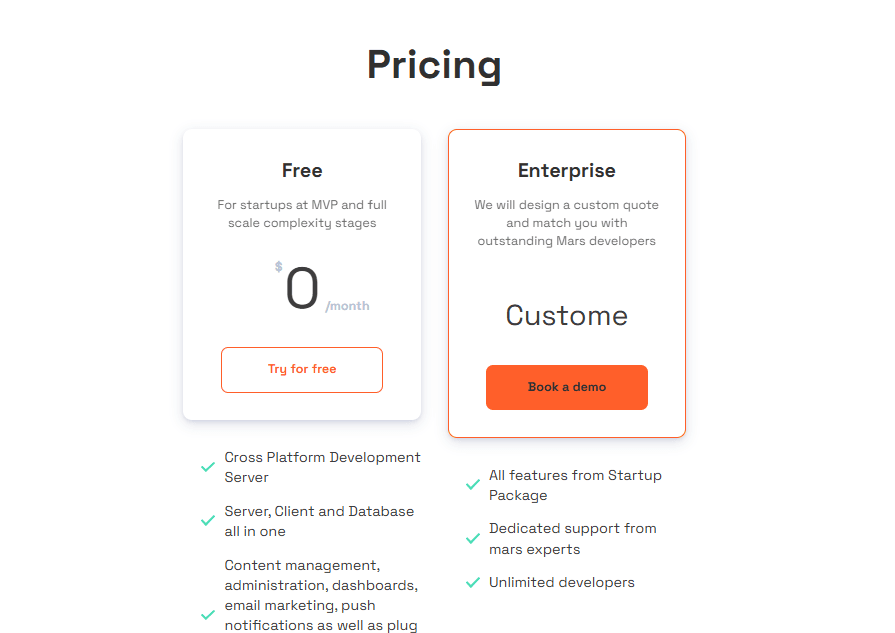 MarsX Pricing Plans | Best Free AI Tools Price Guide