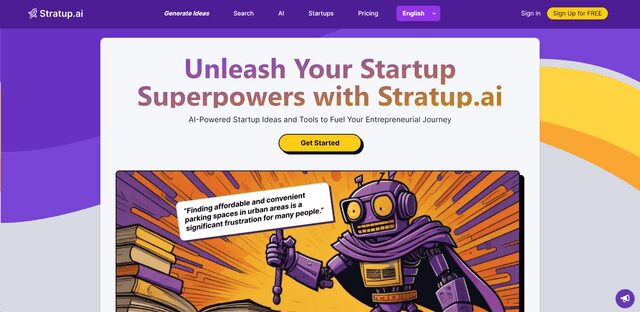 Stratup AI Review Platform Overview | Best Free AI Tools