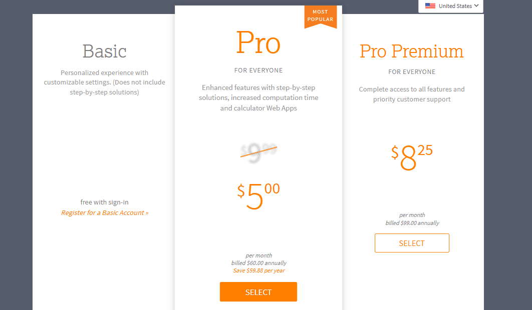 WolframAlpha Pricing Plans | Best Free AI Tools Price Guide