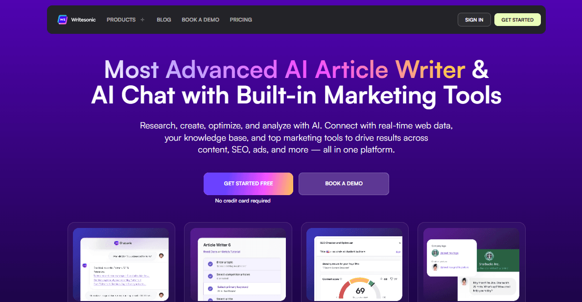 Writesonic AI Platform Overview | Best Free AI Tools Review