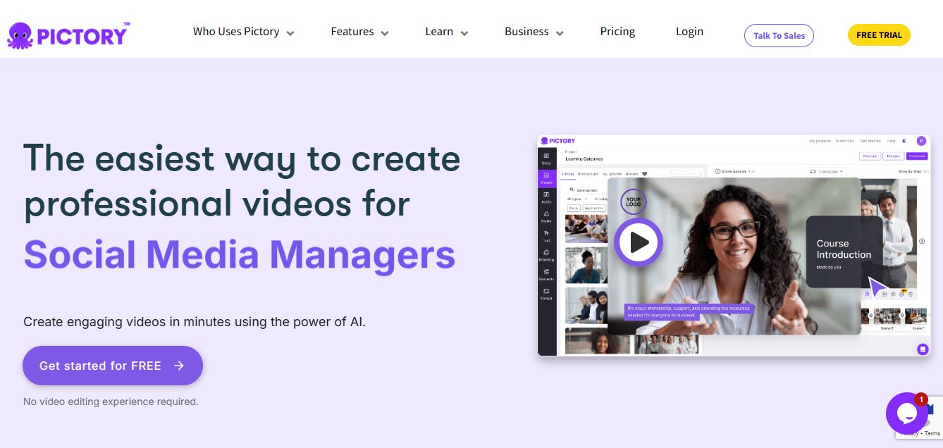 Pictory AI Review Platform Overview | Best Free AI Tools Review