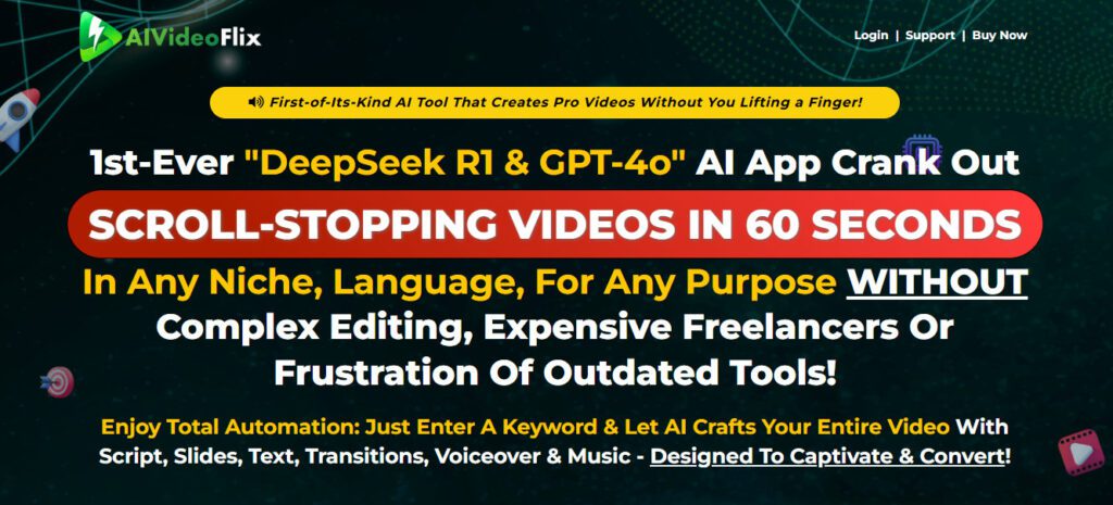 AI Video Flix Review Platform Overview | Best Free AI Tools Review