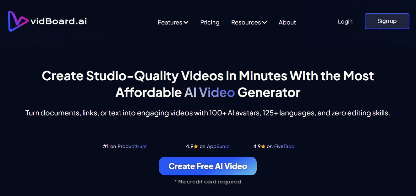 Vidboard AI Review Platform Overview | Best Free AI Tools Review