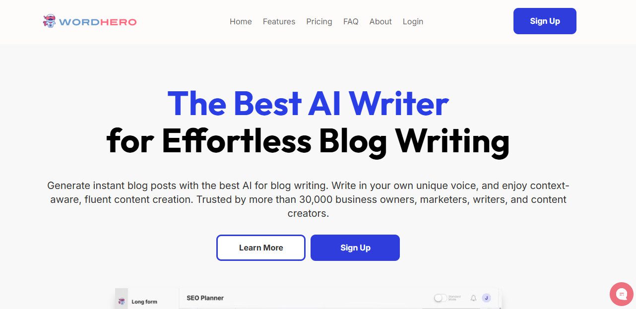 Wordhero AI Review Platform Overview | Best Free AI Tools Review