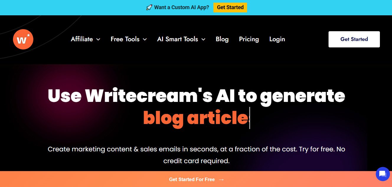 Writecream AI Review Platform Overview | Best Free AI Tools Review