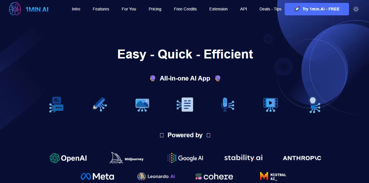 1min AI Review Platform Overview | Best Free AI Tools Review