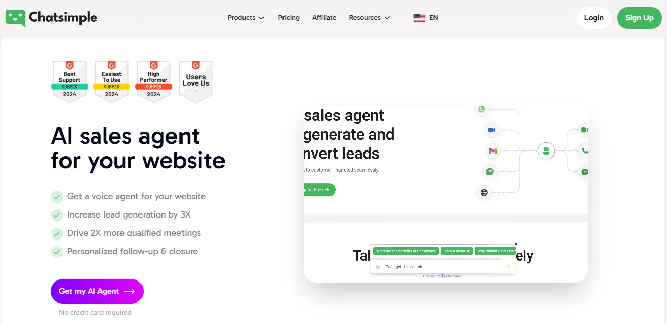 Chatsimple AI Review Platform Overview | Best Free AI Tools Review