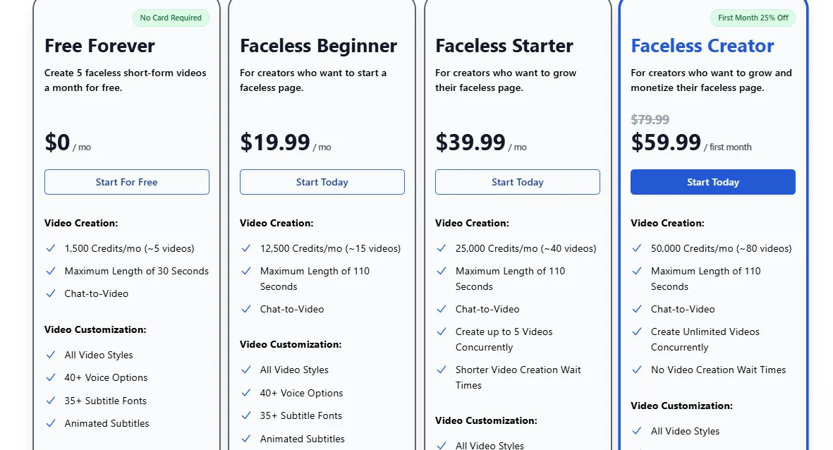 Ossa AI Pricing Plans | Best Free AI Tools Price Guide