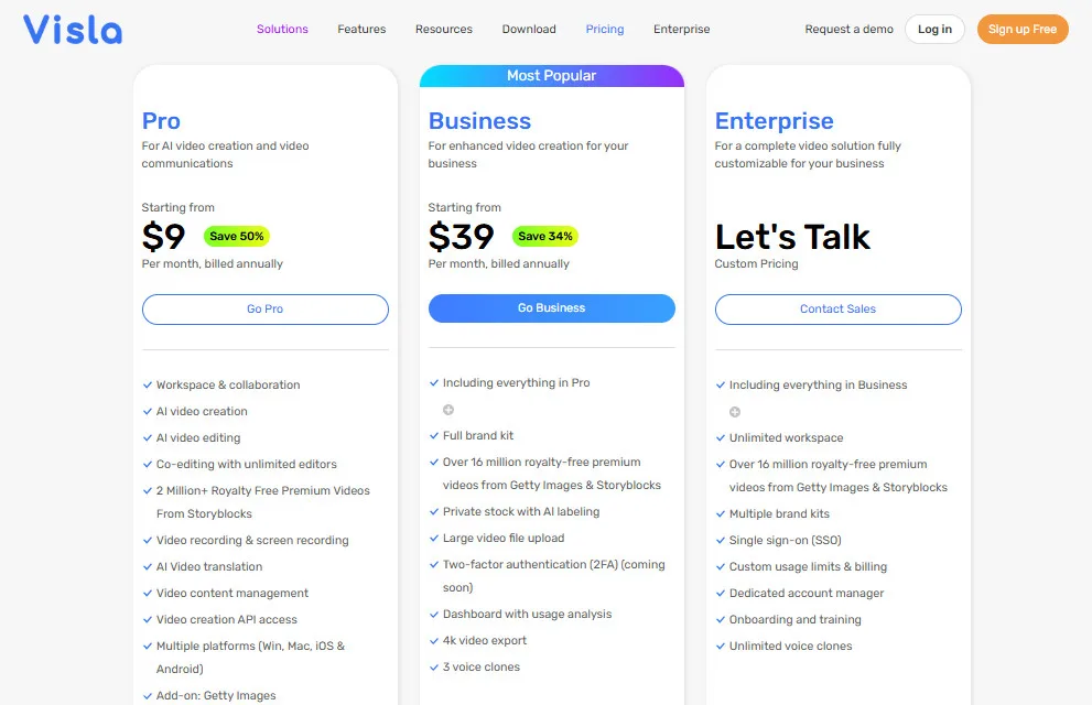 Visla AI Pricing Plans | Best Free AI Tools Price Guide