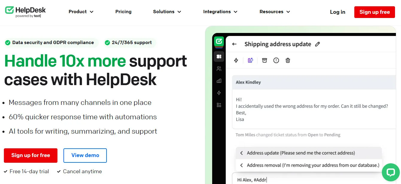 Helpdesk AI Review Platform Overview | Best Free AI Tools Review