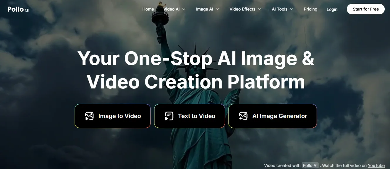 Pollo AI Review Platform Overview | Best Free AI Tools Review