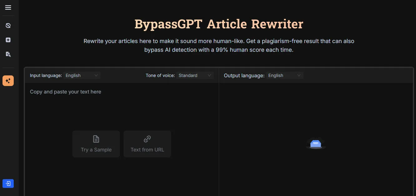 Bypassgpt AI Article Rewriter Features Platform Overview | Best Free AI Tools Team Review