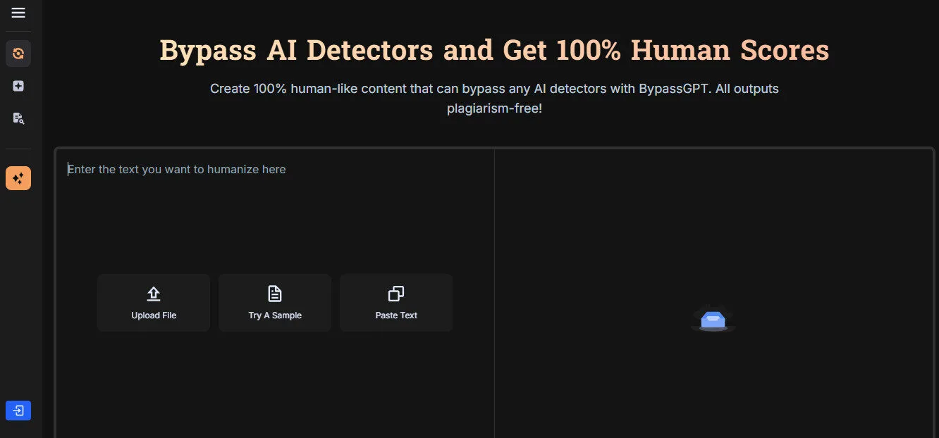 Bypassgpt AI Bypass AI Detectors Features Platform Overview | Best Free AI Tools Team Review