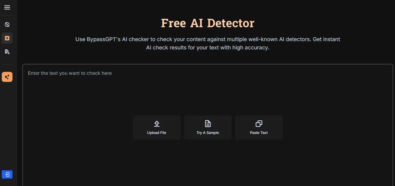 Bypassgpt AI Free AI Detectors Features Platform Overview | Best Free AI Tools Team Review