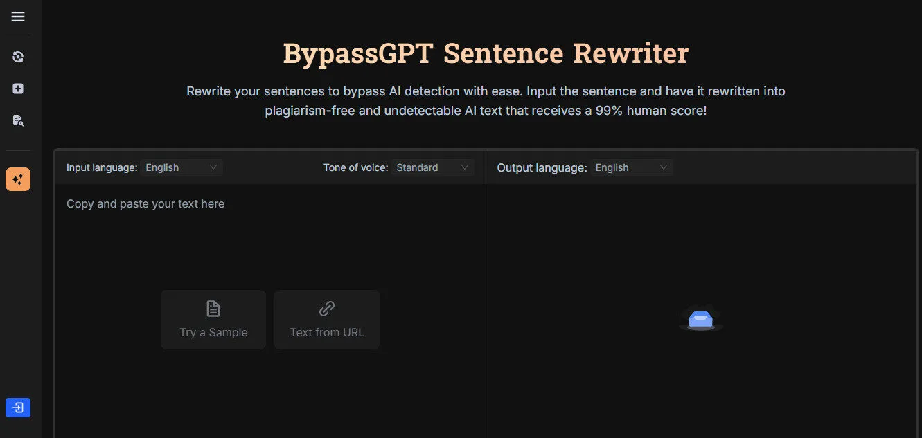 Bypassgpt AI Sentence Rewriter Features Platform Overview | Best Free AI Tools Team Review
