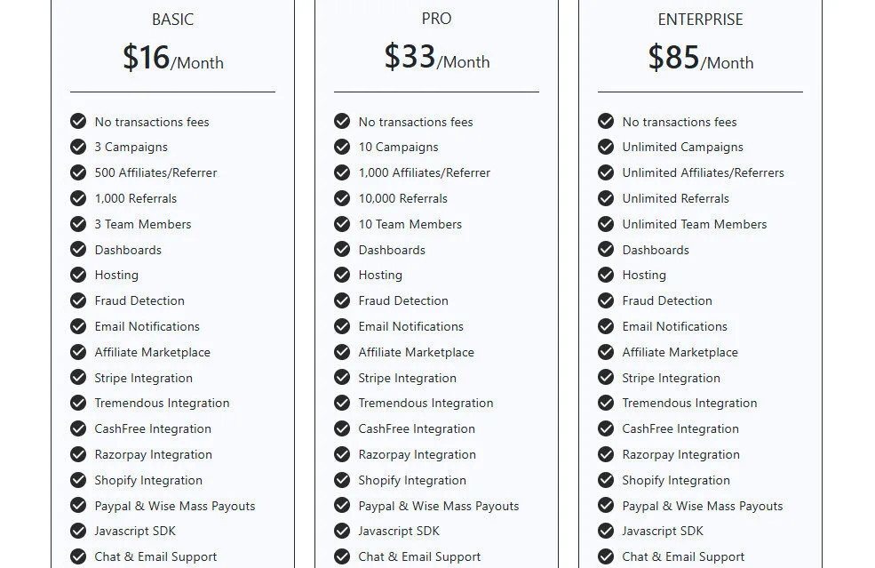 Referral Rocket Pricing Plans | Best Free AI Tools Price Guide