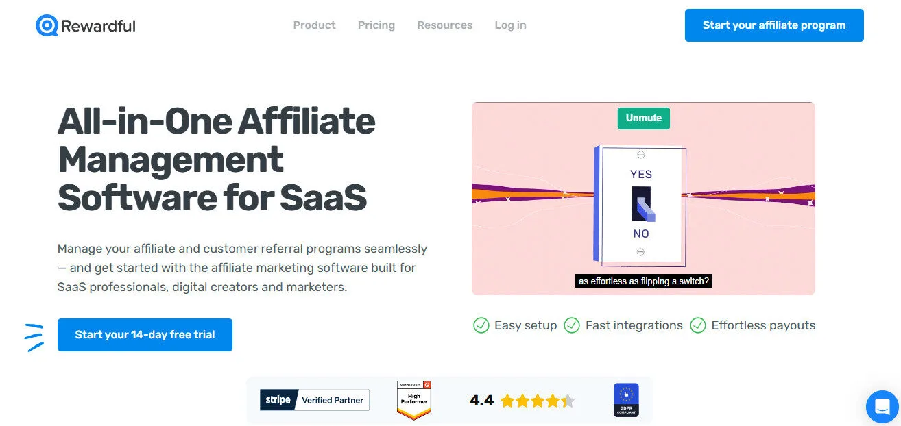 Rewardful Review Platform Overview | Best Free AI Tools Review
