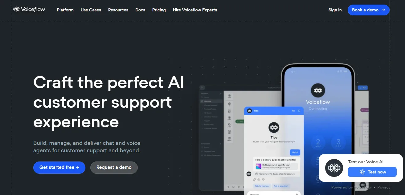Voiceflow AI Review Platform Overview | Best Free AI Tools Review