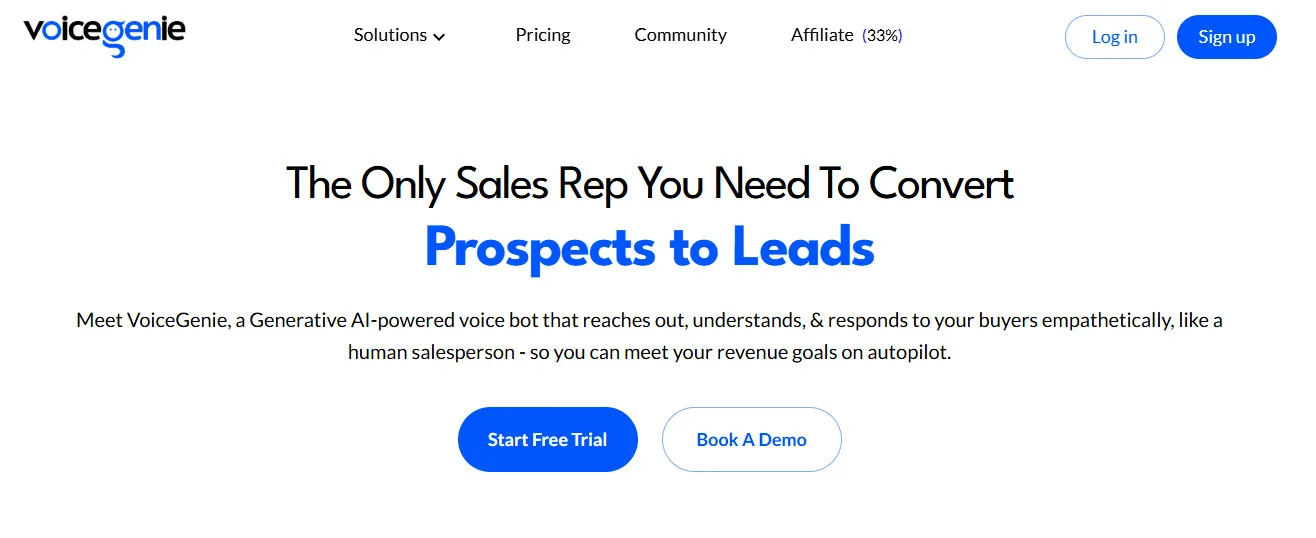 Voicegenie AI Review Platform Overview | Best Free AI Tools Review