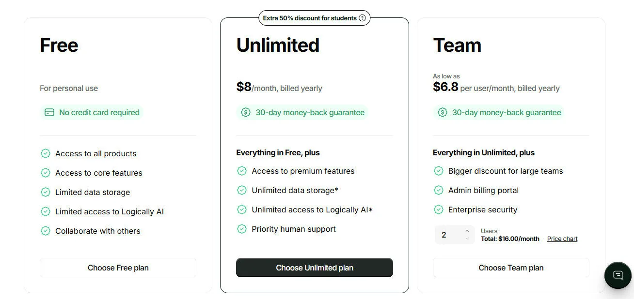 Afforai Yearly Pricing Plans | Best Free AI Tools Price Guide
