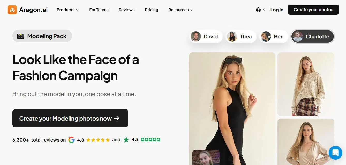 Aragon AI Modeling Photo Generator with AI Features Platform Overview | Best Free AI Tools Team Review