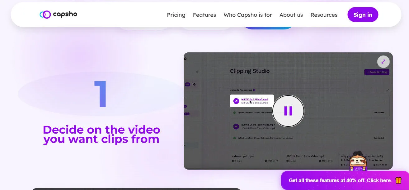 Capsho Clipping Studio AI Features Platform Overview | Best Free AI Tools Team Review