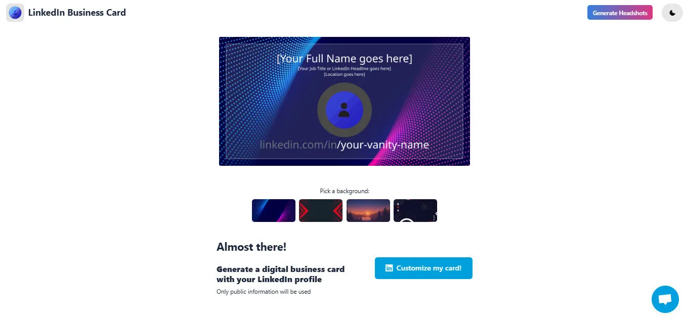 HeadshotsbyAI Company Headshots Generators with AI Features Platform Overview | Best Free AI Tools Team Review