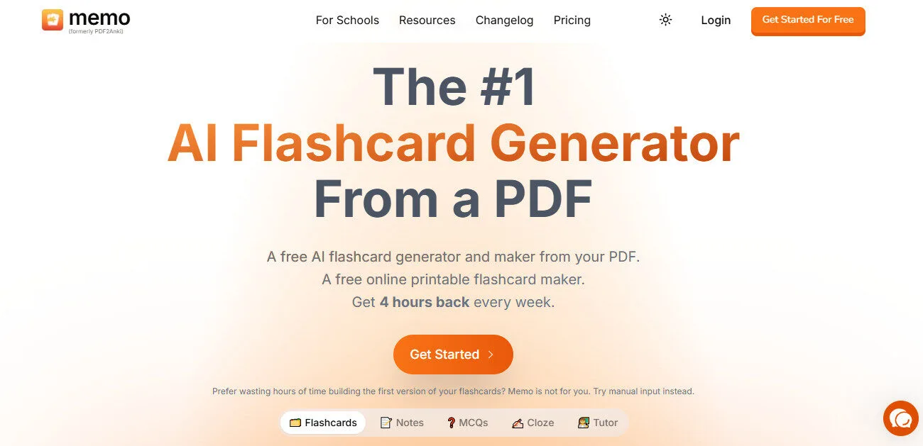 Memo AI Flashcard Generator Features Platform Overview | Best Free AI Tools Team Review
