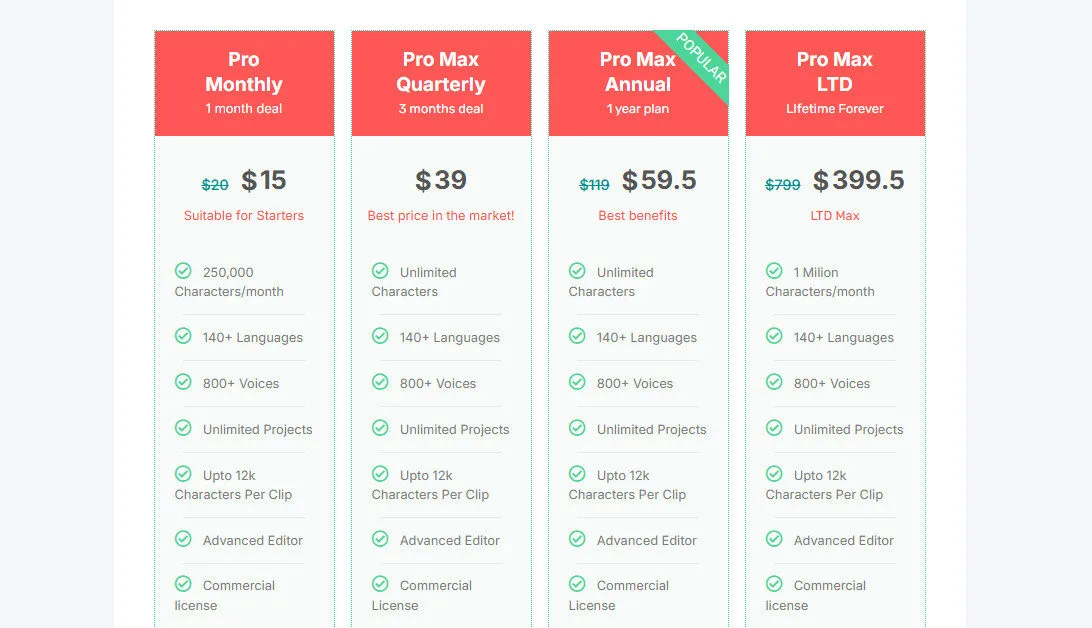 Micmonster Pricing Plans | Best Free AI Tools Price Guide