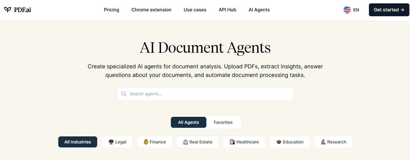 Pdf AI Agents Features Platform Overview | Best Free AI Tools Team Review