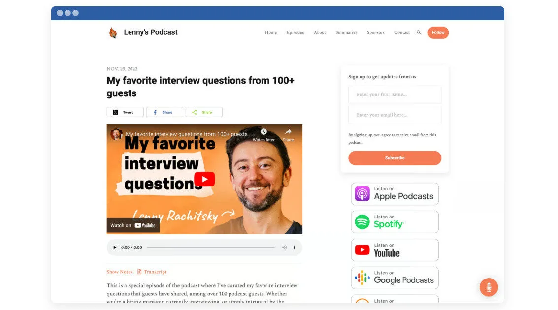 Podpage Episodepages Features Platform Overview | Best Free AI Tools Team Review