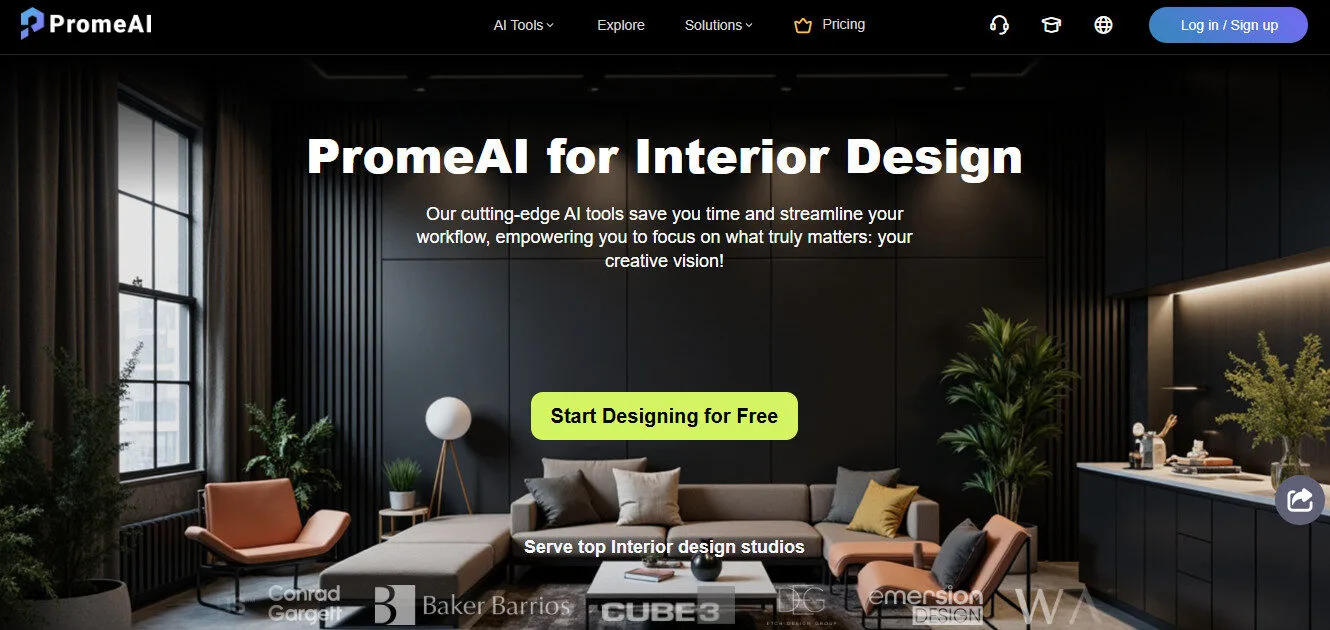 Promeai Interior Design Transformation Features Platform Overview | Best Free AI Tools Team Review