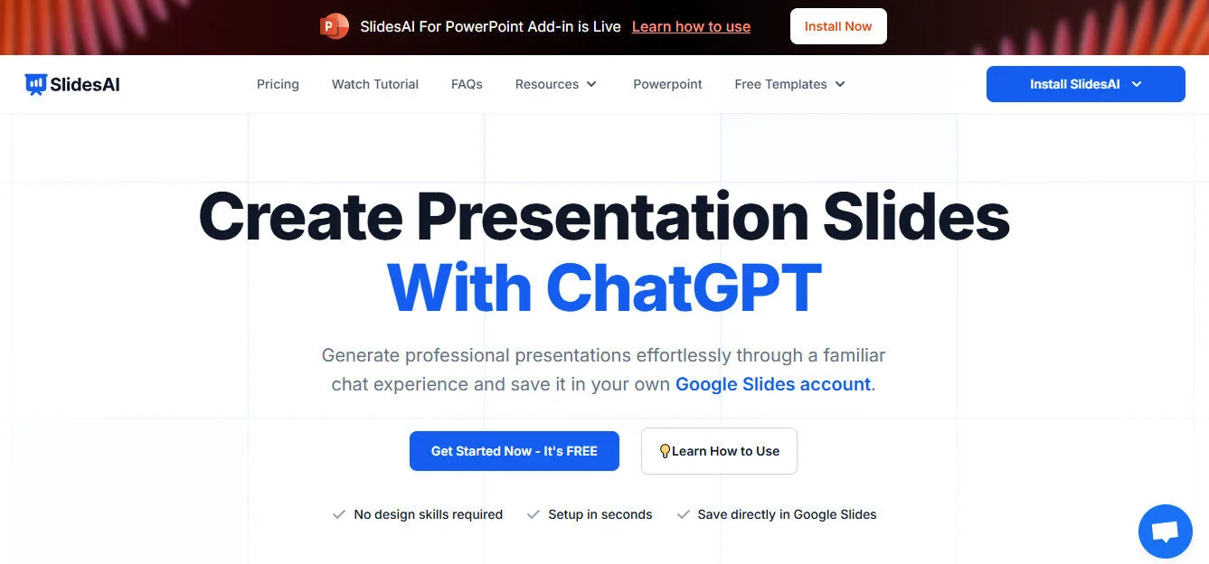 SlidesAI Chatgpt Presentation Maker Features Platform Overview | Best Free AI Tools Team Review