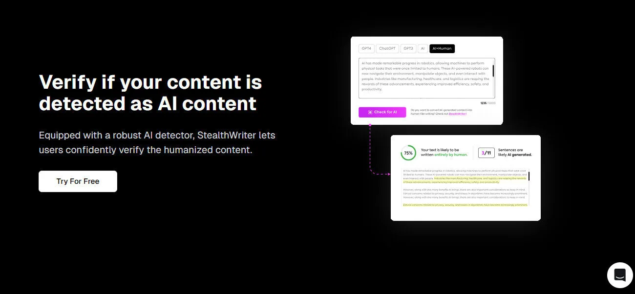 Stealthwriter AI Content Detector Features Platform Overview | Best Free AI Tools Team Review