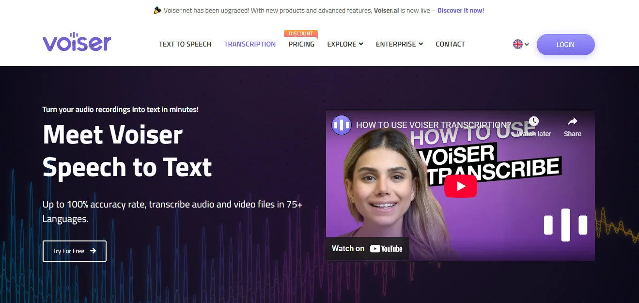 Voiser AI Speech to Text Features Platform Overview | Best Free AI Tools Team Review