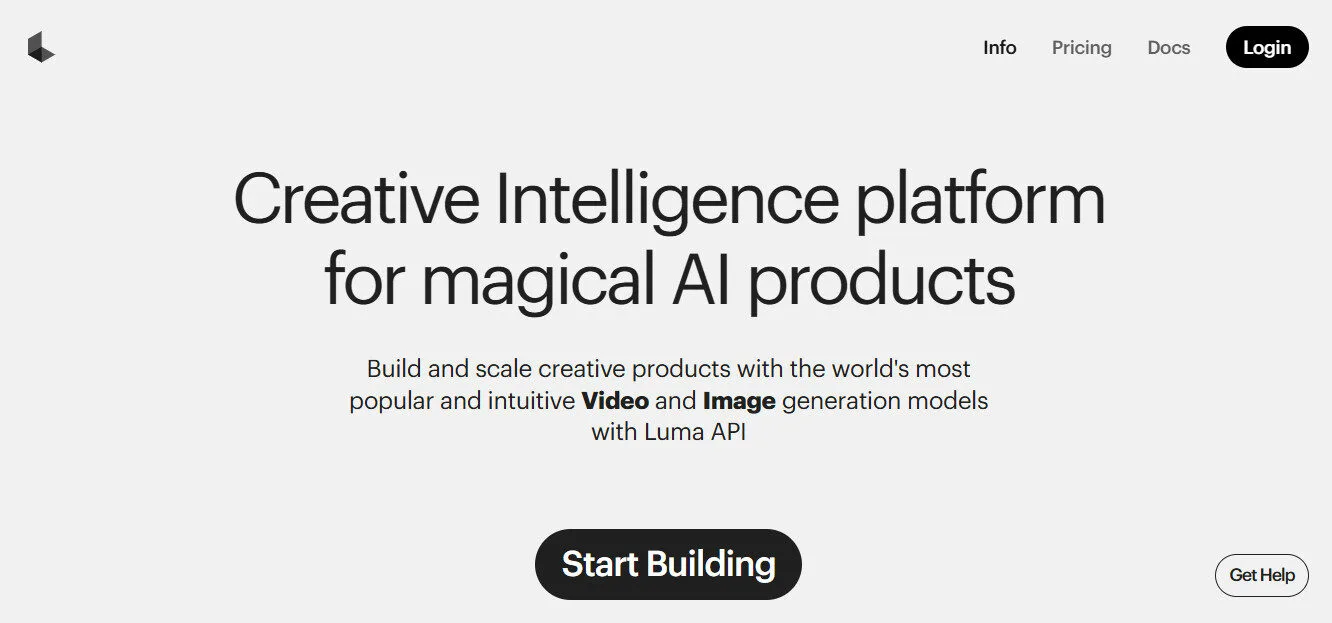Lumalabs AI API for Video and Image Generators AI Features Platform Overview | Best Free AI Tools Team Review