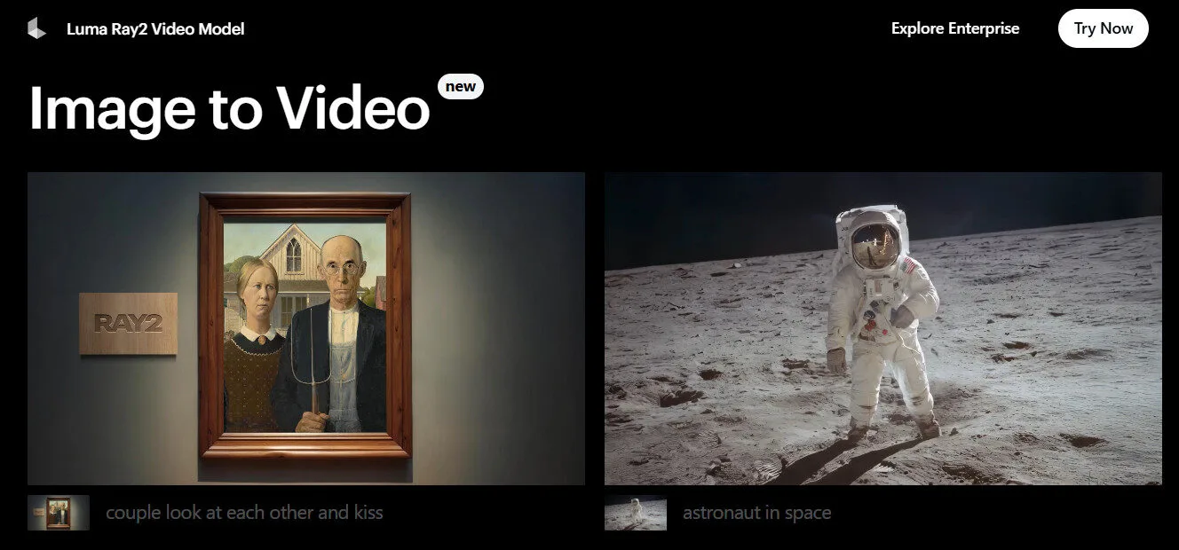 Lumalabs AI Image to Video Generators AI Features Platform Overview | Best Free AI Tools Team Review
