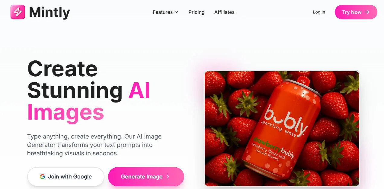 Mintly Image Generator with AI Features Platform Overview | Best Free AI Tools Team Review