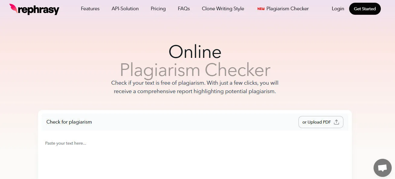 Rephrasy AI Free Plagiarism Checker with AI Features Platform Overview | Best Free AI Tools Team Review