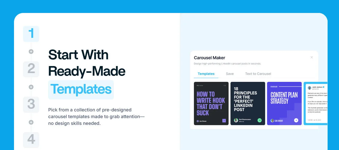 Supergrow AI Linkedin Post Carousel Generator with AI Features Platform Overview | Best Free AI Tools Team Review