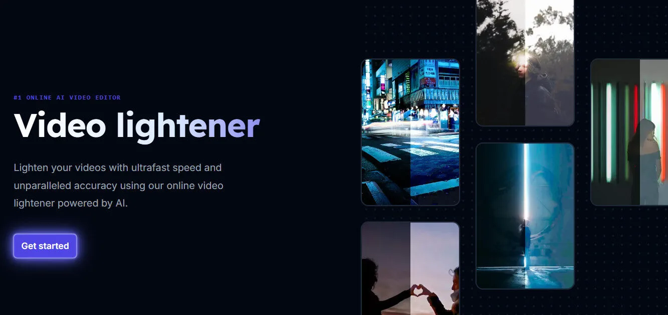 Vidio AI Video Lightener AI Features Platform Overview | Best Free AI Tools Team Review